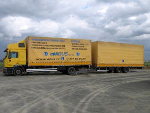 Autoškola - Řidičské oprávnění - Přívěsy a vleky - Skupina CE